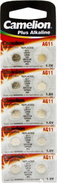 Э/п. Camelion AG 11 (361А) LR721
