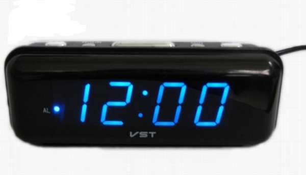 Часы электронные будильник (VST-738-5) синий