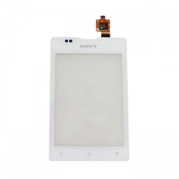 Сенсорный экран Sony C1505 (Xperia E)/C1605 (Xperia E Dual) белый