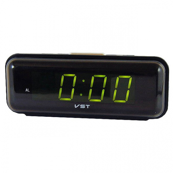 Часы электронные будильник (VST-738-4) зелёный