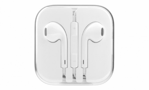 Гарнитура Iphone 5 (белая) EarPods AS (коробка)