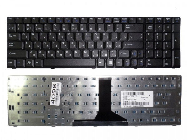 Клавиатура Acer / eMashines G520 G720 G620 p/n: AEZY5700210