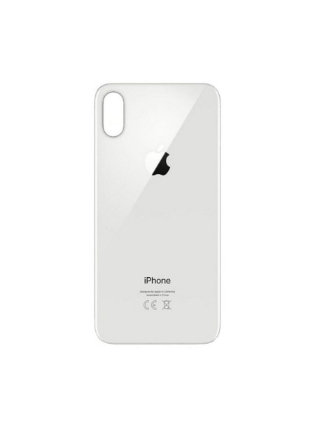 Задняя крышка iPhone Xs Max (стекло) белый