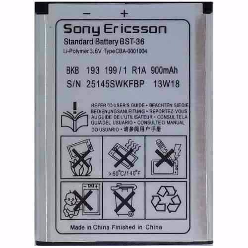 Аккумулятор ОР. Sony Ericsson BST-36