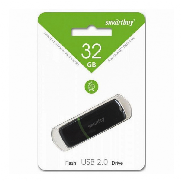 USB флешка 32 GB SMART BUY PAEAN SERIES USB 2.0 (цвет в ассорт.)