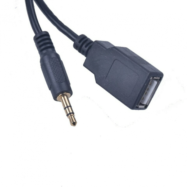 Переходник Jack 3.5 мм на USB (вход)