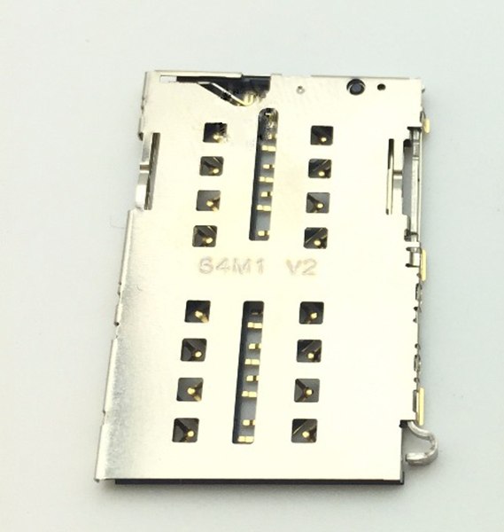 Коннектор SIM Xiaomi Mi 4C/Mi 4i/Redmi Note 3