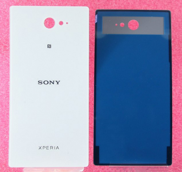Корпус Sony Xperia D2403 задняя крышка (белый)