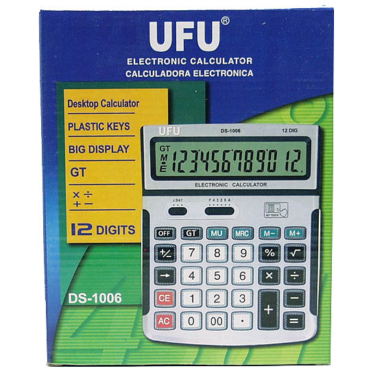Электронный калькулятор DS-1006 UFU
