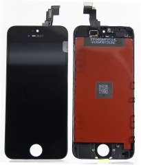 Дисплей iPhone 5C в сборе чёрный (аналог)