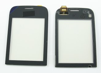 Сенсорный экран Nokia 202/203 Черный - Оригинал
