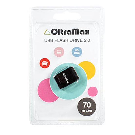USB флешка 16 GB OLTRAMAX MINI USB 2.0 (цвет в ассорт.)