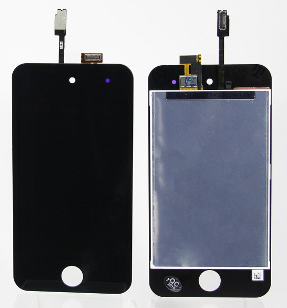 Дисплей iPod Touch 4 в сборе Черный