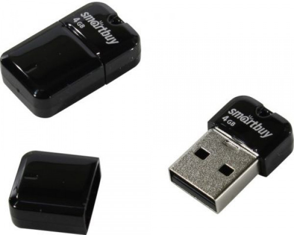 USB флешка 4 GB SMART BUY ART USB 2.0 (цвет в ассорт.)