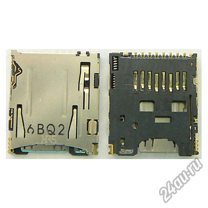 Коннектор MMC Samsung S3650/B7300/F480/S3660/S3310/i8510/i8910 