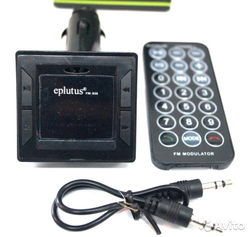 MP3 FM модулятор (трансмиттер) Eplutus FM-807/808/815/819/701 Bluetooth