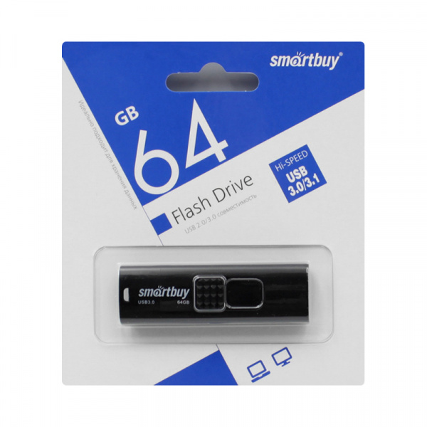 USB флешка 64 GB SMART BUY FASHION USB 3.0 (цвет в ассорт.)