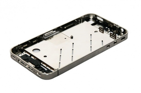 Средняя часть корпуса iPhone 4S серебро