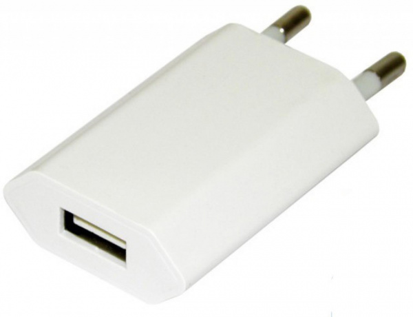 USB сетевое 1000 mAh ( тонкое)
