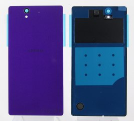 Корпус Sony Xperia C6602/С6603/L36 Xperia Z  заднее стекло Фиолетовый