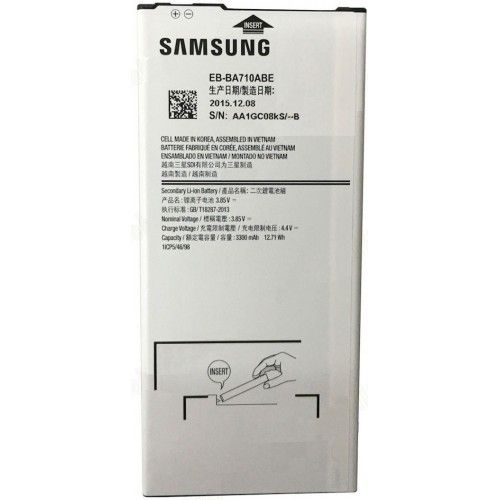 Аккумулятор ОР. Samsung A710F (EB-BA710ABE) тех.упак.