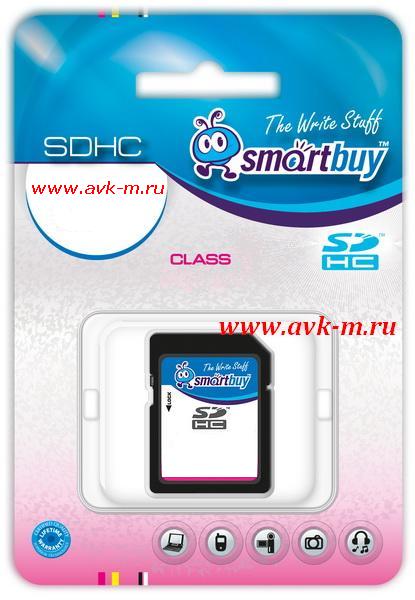 Карта памяти Micro SD 32 GB SMART BUY CLASS 10 + SD АДАПТЕР