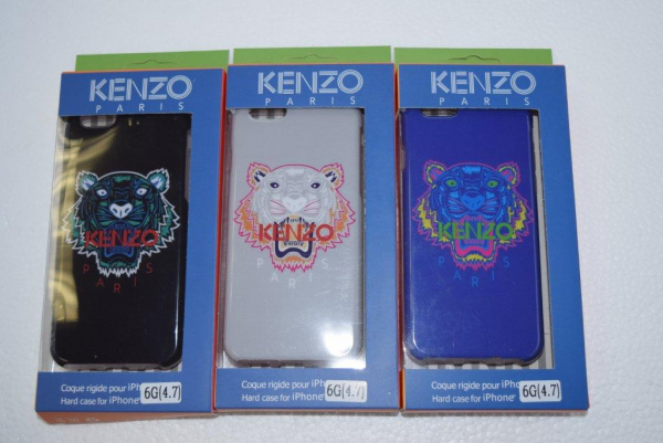 Чехол накладка Iphone 6 Kenzo (цвет в ассортименте)