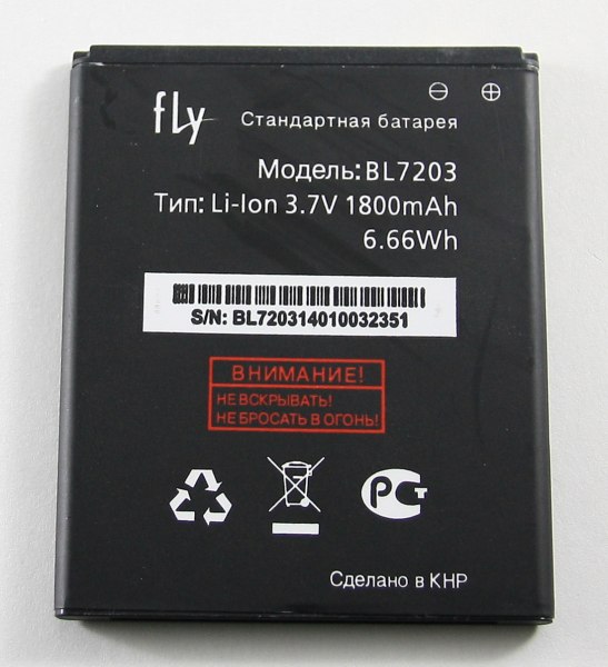 АКБ Fly BL8001 ( IQ436/Era Nano 3/IQ436i/Era Nano 9/IQ4490/Era Nano 4 )
