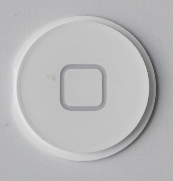 Кнопка Home (толкатель) iPad 2/iPad 3 (белая)