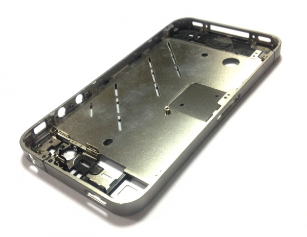 Средняя часть корпуса iPhone 4 серебро