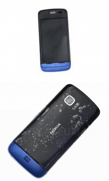 Корпус Nokia C5-03/C5-06 (чёрно-синий)