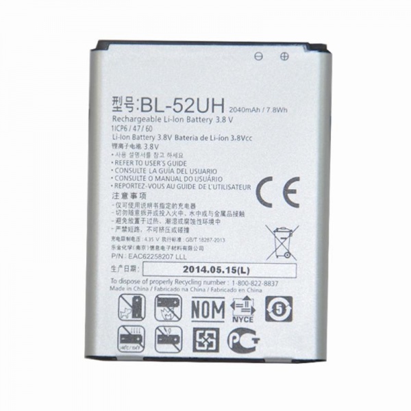 Аккумулятор ОР. LG BL-52UH (D320/D285/H440/H420))оригинал 100%