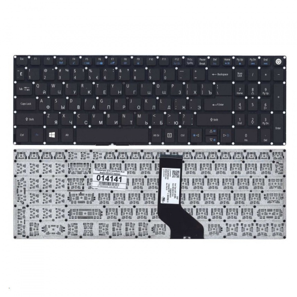 Клавиатура Acer Aspire E5-522, E5-522G, E5-573, E5-573G AEZRT700010