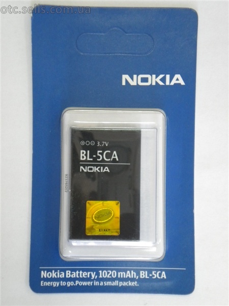 Аккумулятор ОР. Nokia BL-5CA