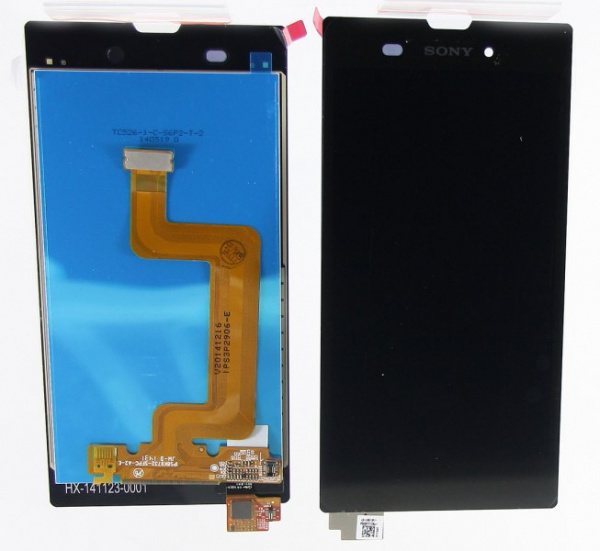 Дисплей Sony D5102/D5103 (T3) в сборе с тачскрином Черный