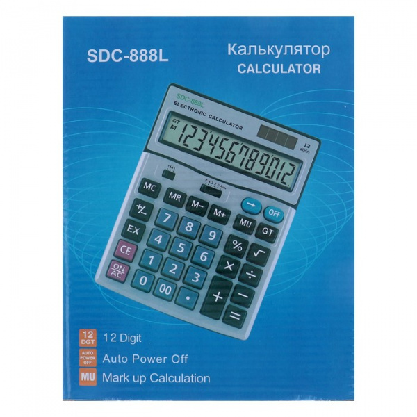 Электронный калькулятор SDC - 888L