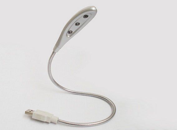 Лампа 3 диода (USB) SA-6011