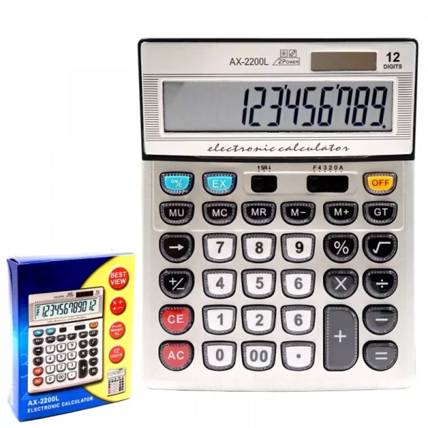 Электронный калькулятор AX-2200L