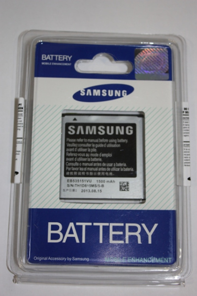 Аккумулятор ОР. Samsung I9070 EB535151VU в блистере