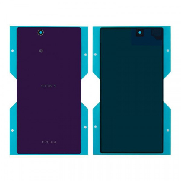 Корпус Sony Xperia C6802/C6806/C6833/XL39H Xperia Z Ultra заднее стекло (фиолет)
