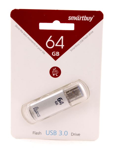 USB флешка 64 GB SMART BUY Glossy USB 3.0 (цвет в ассорт.)