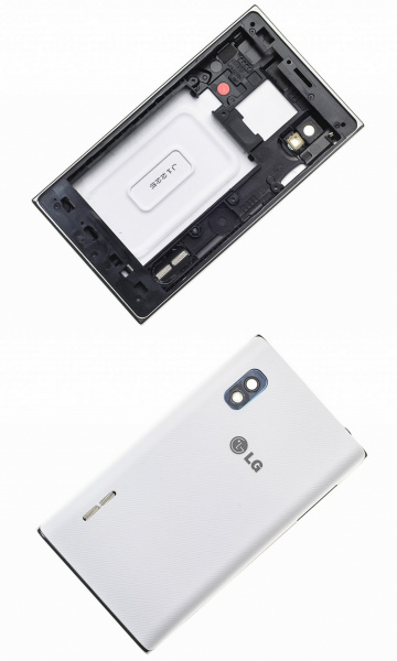 Корпус LG E615 (Optimus L5 Dual) Бел.