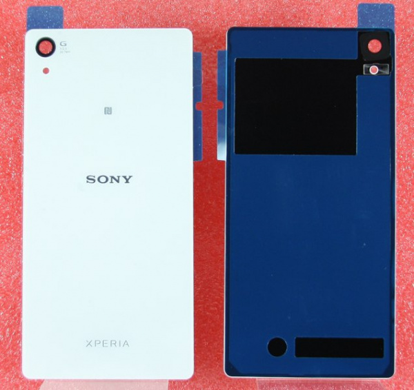 Корпус Sony Xperia D6502/D6503 Xperia Z2 заднее стекло (белый)