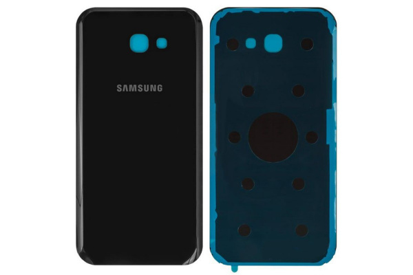 Корпус Samsung A720F (A7 2017) (задняя крышка) Чёрный