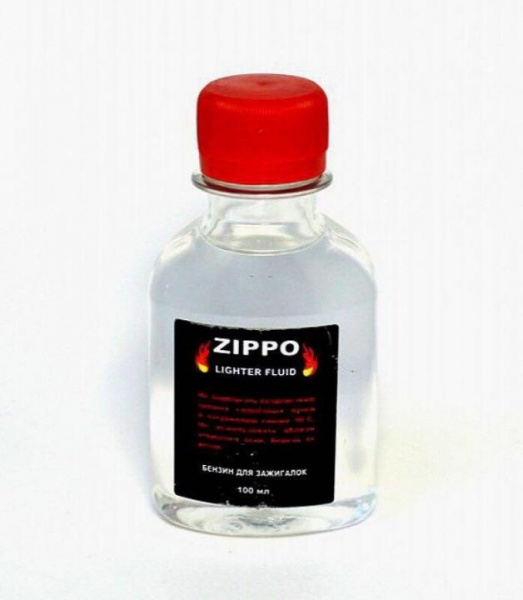 Для заправки зажигалок Бензин 100 мл. ZIPP пластик.