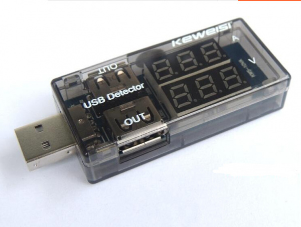 Тестер зарядного устройства USB Keweisi